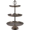 Mondex Metalinė lėkštė, 3 lygių, 50 cm