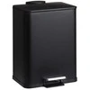 Bathroom Solutions DELTA metalinė šiukšliadėžė, juoda, 20 l