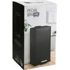 DELTA metalinė šiukšliadėžė, juoda, 30 l