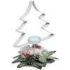Atmosphera Metalinis eglutės formos žvakių laikiklis arbanei, 25 cm