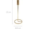Home Styling Collection Minimalistinė žvakidė vienai žvakei, 25 cm