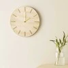 Home Styling Collection Minimalist sieninis laikrodis SUM, marble pattern, Ø 30 cm