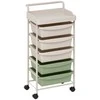 Mobilny organizer DESKOLOR, 6 stalčiai, 82 cm