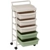 Mobilny organizer DESKOLOR, 6 stalčiai, 82 cm