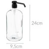 5five Simply Smart Muilo dozatorius, vonios skystis, stiklinė, 1 l
