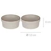 KOOPMAN Ramekins porcelianinė balta 11 cm, 275 ml 2 vnt.
