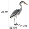 ProGarden Sodo dekoracija garnys 72 cm