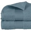 Atmosphera Cotton Tamsiai mėlynas vonios rankšluostis, pagamintas iš 100% organinės medvilnės - 150 x 100 cm