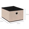 Storage Solutions Neaustinė tekstilės talpykla, 32 x 25 x 18 cm