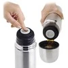 Excellent Houseware Kelioninis termosas 750 ml sidabrinis