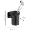Nerūdijantis plienas toothbrush holder PORTO, WENKO