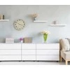 Home Styling Collection Neutralių spalvų sieninis laikrodis, Ø 38 cm