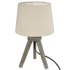 Bikuvalt Šviestuvas stalinis su gaubtu kreminis D18,5xH32 cm Atmosphera 161510A