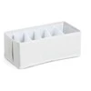 Zeller NOMAD apatinio trikotažo organizatorius su skyreliais, 30 x 15 x 11 cm
