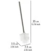 Nuimamas silikoninis šepetėlis 7,5 cm, spalva balta, Wenko