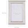 Nuotraukų rėmelis Home Styling Collection Foto rėmelis, balintos medienos imitacija, 24 x 29 cm