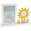 Nuotraukų rėmelis Home Styling Collection Frame Stovimas rėmas su dekoracija, 25,5 x 5 x 18,5 cm