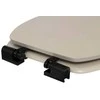 5five Simply Smart ONYX tyliai užsidaranti tualeto sėdynė, 37,5 x 49,9 x 5,2 cm
