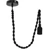 Home Styling Collection Lempos laikiklis su kabeliu lubiniam šviestuvui, 90 cm