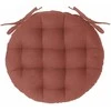 Atmosphera Oranžinis Apvali kėdės pagalvėlė ROUND, Ø 38 cm, oranžinė