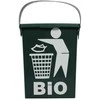 Dekoracja Domu Organinių atliekų konteineris su BIO logotipu, su rankena, 5 l