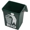 Dekoracja Domu Organinių atliekų konteineris su BIO logotipu, su rankena, 5 l