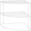 Storage Solutions Storage Solution Virtuvės Lentyna 23x23x21,5 cm - Kampinė, Metalinė, Pilka