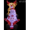 Fééric Lights and Christmas Outdoor Lauko šviesa dekoracija, Kalėdų personažai, 60 LED