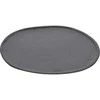Home Styling Collection Dekoratyvinė lėkštė OVAL, juodos sp., 35,5 x 32 x 1 cm