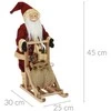 Home Styling Collection Kalėdinė dekoracija, Kalėdų Senelis ant rogių