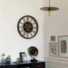 Atmosphera Palėpės sieninis laikrodis su matomu mechanizmu, Ø 57 cm
