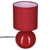 Atmosphera Lamp Baltas naktinis šviestuvas Boule, dekoratyvinis apšvietimas su gaubtu ir keraminiu pagrindu E14