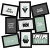 Nuotraukų rėmelis Photo frames, collage, 9 pieces, juodas, Atmosphera