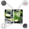 MOJITO stiklo apsauginės plokštės viryklei - 2 vnt, WENKO