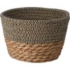 Home Styling Collection PIECES Natūralaus pluošto krepšelių rinkinys, 3 vnt