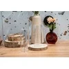 Home Styling Collection PIECES NATŪRALIŲ medinių plokščių pagalvėlės, rinkinyje 4 vnt