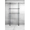 Spintos lentyna, drabužių kabykla HERKULES 2 vnt, 75-120cm, WENKO