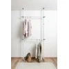 Spintos lentyna, drabužių kabykla HERKULES 2 vnt, 75-120cm, WENKO