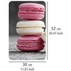 Stiklinės apsauginės plokštės MACARONS viryklei — 2 vnt., WENKO