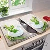Stiklinės lėkštės HERB GARDEN viryklei - 2 vnt, WENKO