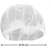 Maximex PIECES Tinklelis plaukams miegoti, 2 vnt., Ø 34 cm
