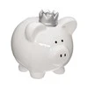 Atmosphera Piggy Bank su kukurūzais, balta spalva