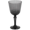 Excellent Houseware Pilkos stiklinės vyno taurė, 310 ml