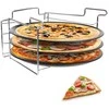 Mondex Pizza Baking Set: 3 Metal Blades + Stand