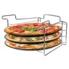 Mondex Pizza Baking Set: 3 Metal Blades + Stand