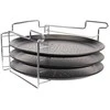 Mondex Pizza Baking Set: 3 Metal Blades + Stand
