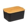5five Simply Smart Bamboo Plastikinė dėžutė su bambukiniu dangteliu, 6,5 litro