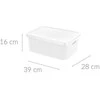 Storage Solutions Plastikinis indas su dangteliu, 13 l