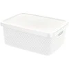 Storage Solutions Plastikinis indas su dangteliu, 13 l