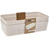 Storage Solutions Plastikiniai laikymo krepšeliai, 25 x 13,5 x 6 cm, 2 vnt.